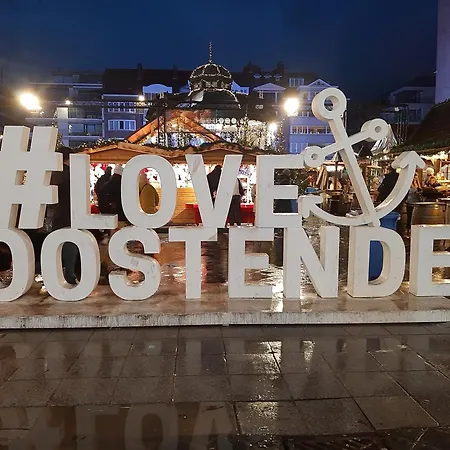 Bootsman Prachtig Zicht, Groot Zonnig Terras, Garage, Fietsenberging Fietsstad - Ensorstad Apartman Ostende